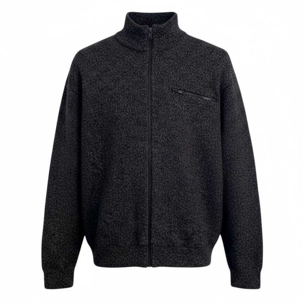 Cabela’s Men’s Gray Wool Wind Shear Pullover Sweater‎ Size Large